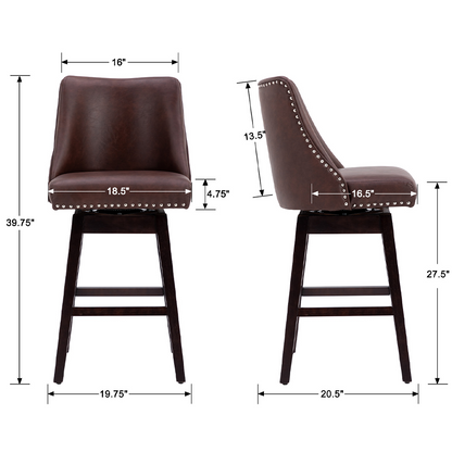 Rivelle™ — Add 360° Swivel Comfort & Mid-Century Style to Your Kitchen Counter