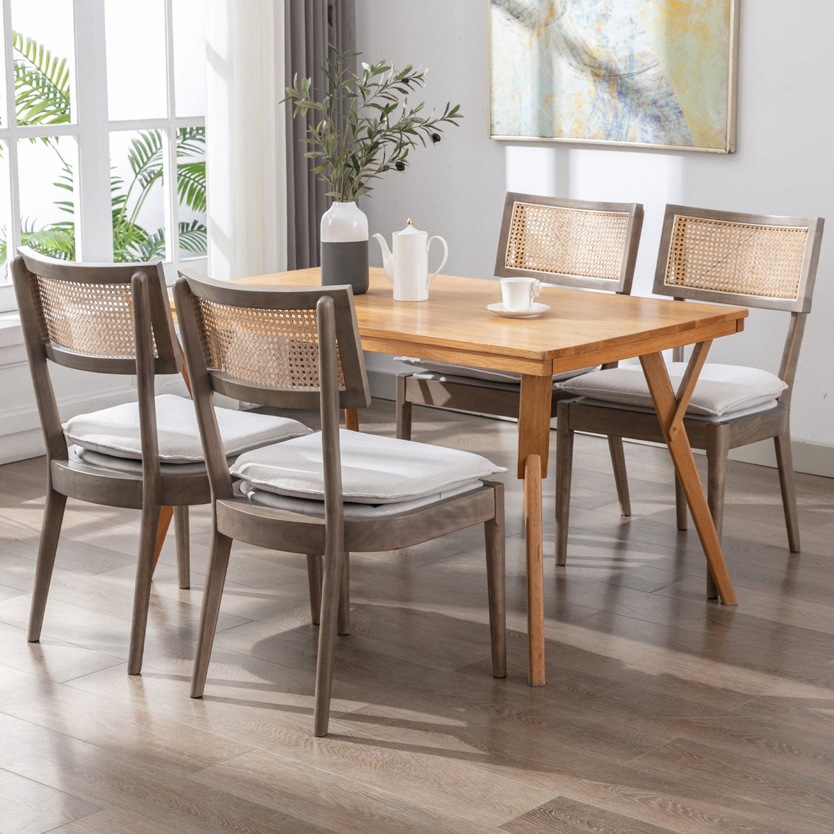 Rattelle™ — Bring Timeless Farmhouse Elegance & Comfortable Dining to Your Home