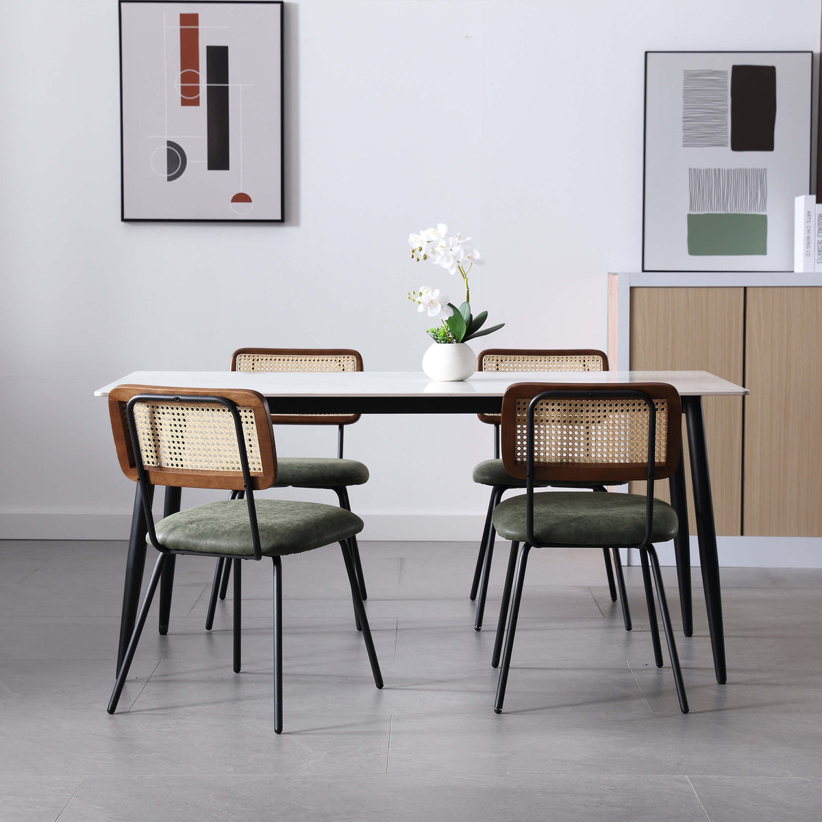 Canvera™ — Bring Natural Mid-Century Style & Comfortable Dining to Your Home