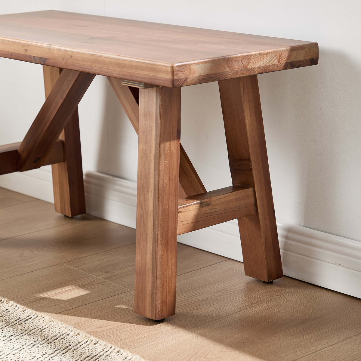 Walvora™ — Add Warm, Natural Seating to Any Room With Solid Wood Simplicity