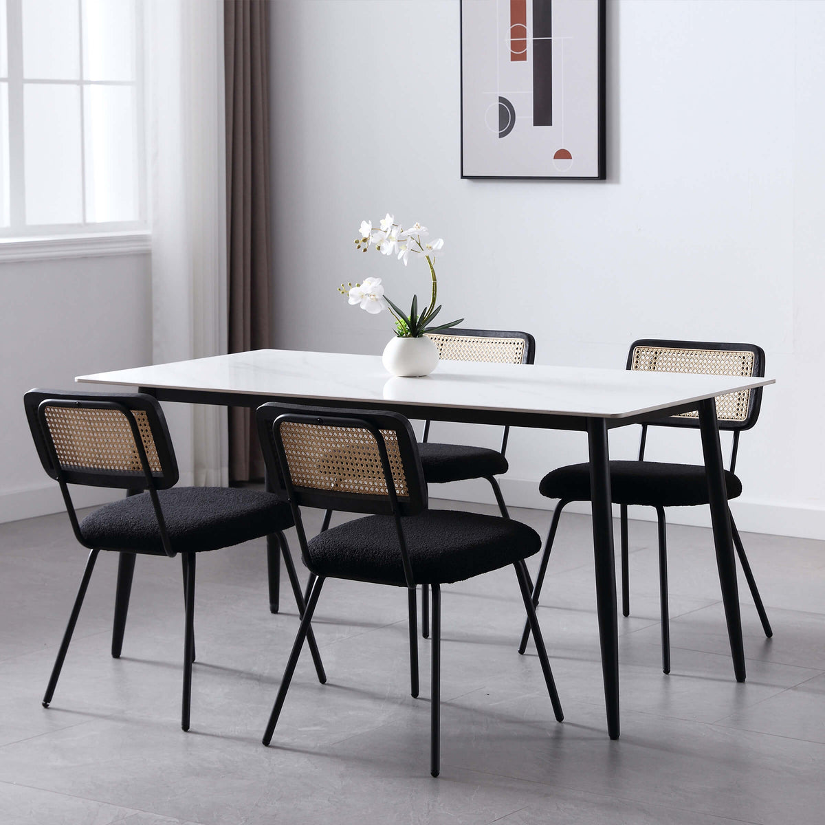 Canvera™ — Bring Natural Mid-Century Style & Comfortable Dining to Your Home