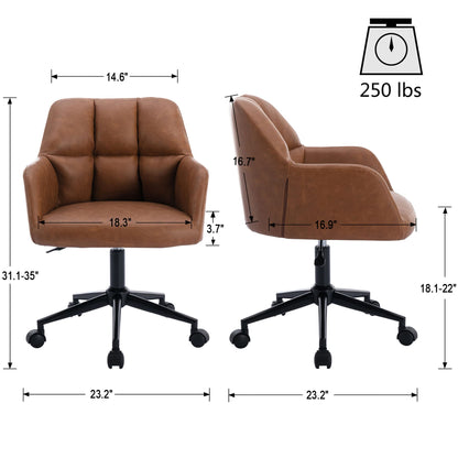 Velmora™ — Work in Comfort With Plush Tufted Support & Effortless 360° Movement