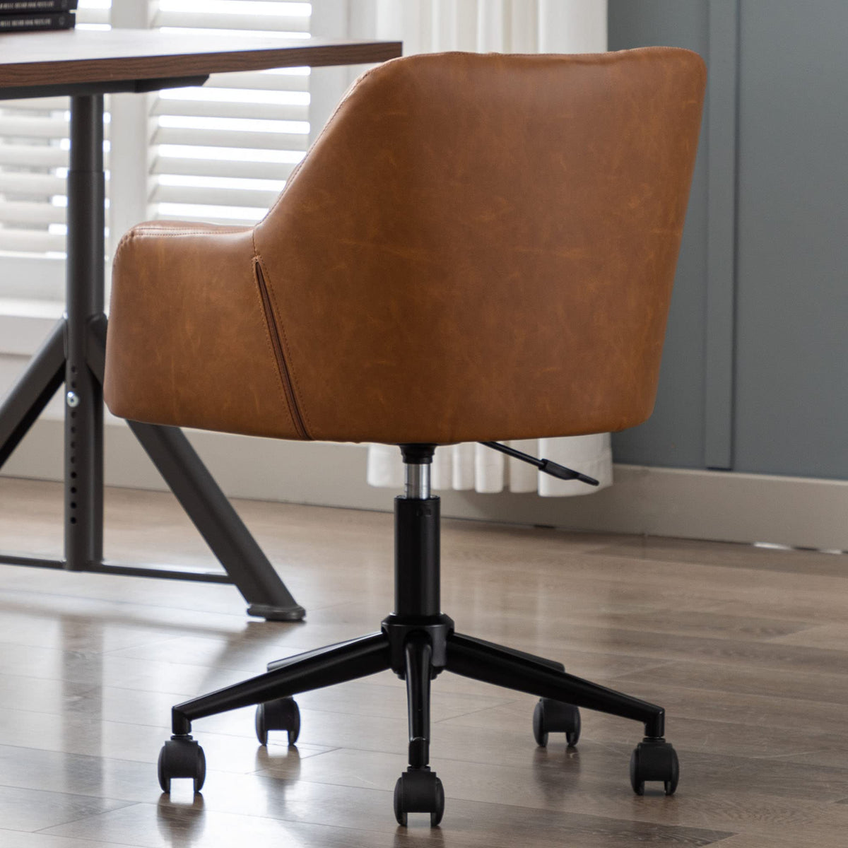 Velmora™ — Work in Comfort With Plush Tufted Support & Effortless 360° Movement