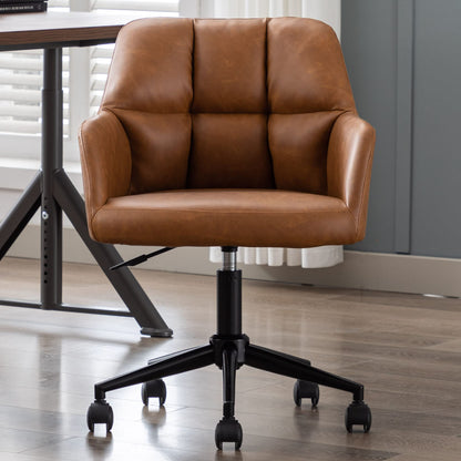 Velmora™ — Work in Comfort With Plush Tufted Support & Effortless 360° Movement
