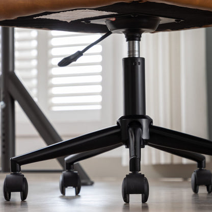 Velmora™ — Work in Comfort With Plush Tufted Support & Effortless 360° Movement