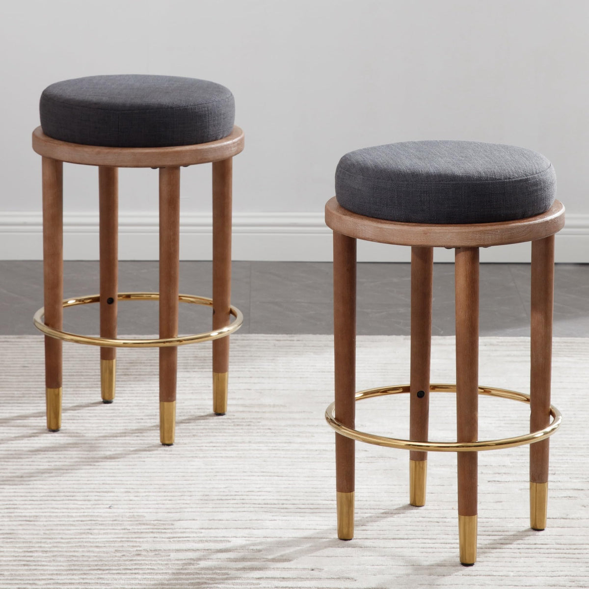 Roundelle™ — Add Plush Counter Comfort & Modern Gold-Accent Style Without the Bulk