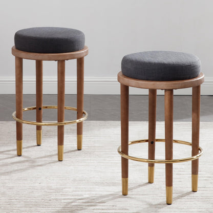 Roundelle™ — Add Plush Counter Comfort & Modern Gold-Accent Style Without the Bulk