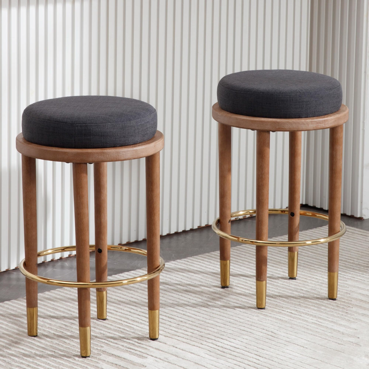 Roundelle™ — Add Plush Counter Comfort & Modern Gold-Accent Style Without the Bulk