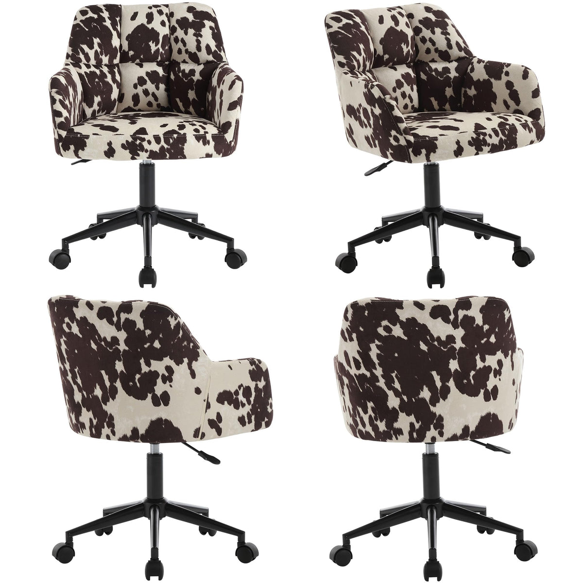 Velmora™ — Work in Comfort With Plush Tufted Support & Effortless 360° Movement