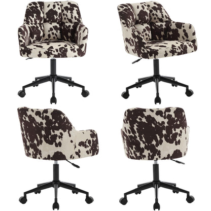 Velmora™ — Work in Comfort With Plush Tufted Support & Effortless 360° Movement