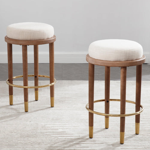 Roundelle™ — Add Plush Counter Comfort & Modern Gold-Accent Style Without the Bulk