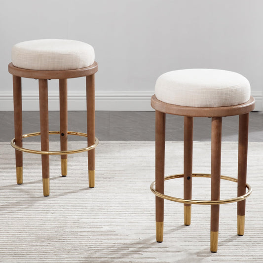 Roundelle™ — Add Plush Counter Comfort & Modern Gold-Accent Style Without the Bulk