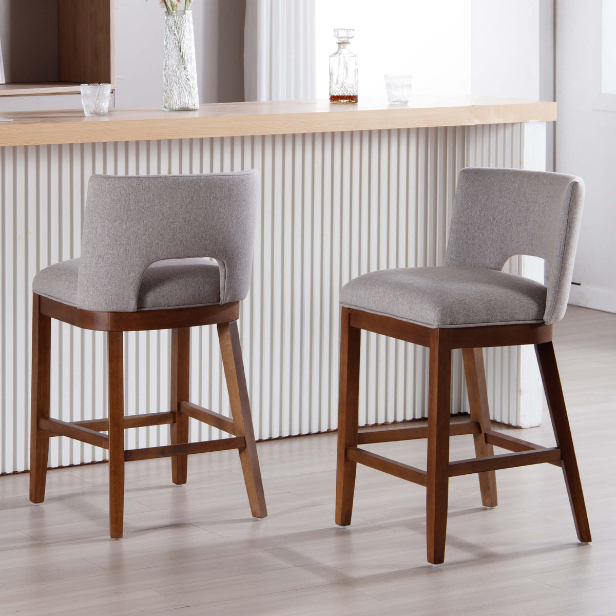 Openelle™ — Add Soft Comfort & Clean Open-Back Style to Your Kitchen Counter