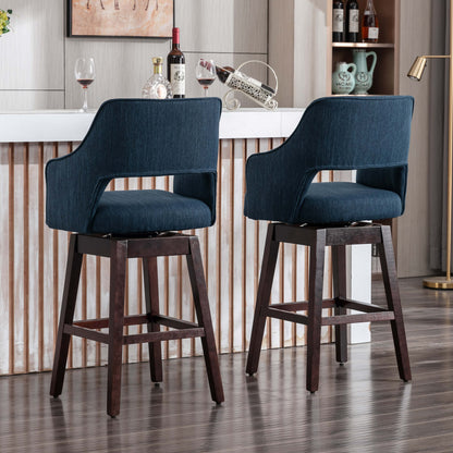 Airelle™ — Add 360° Swivel Comfort & Airy Open-Back Style to Your Kitchen Counter