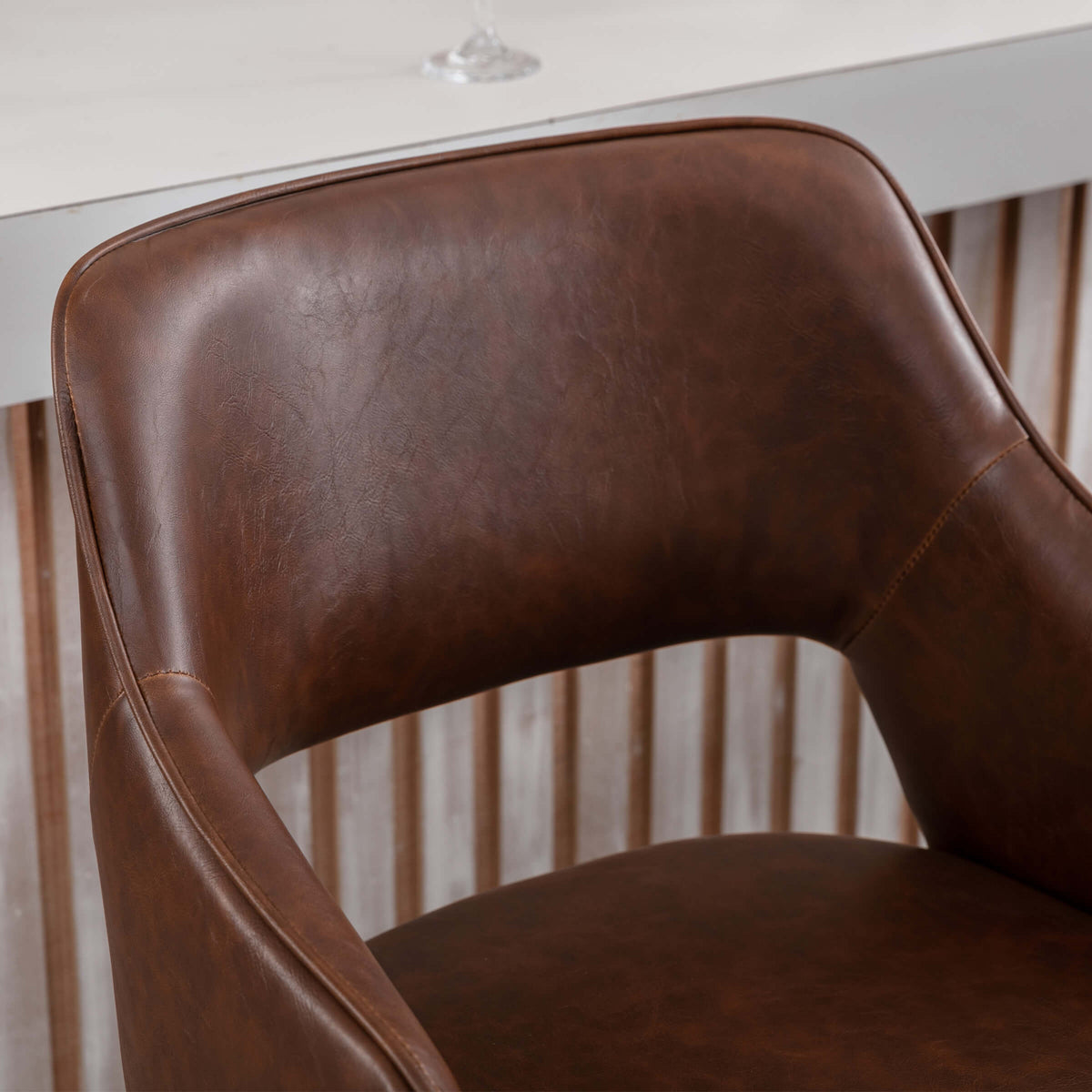 Airelle™ — Add 360° Swivel Comfort & Airy Open-Back Style to Your Kitchen Counter