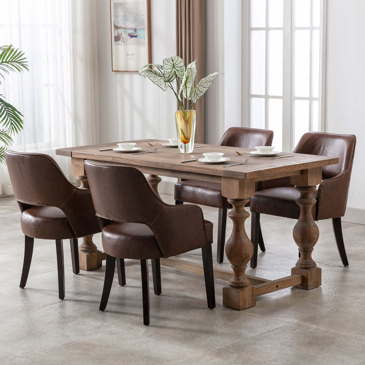 Aurelle™ — Bring Sculpted Comfort & Modern Elegance to Your Dining Space