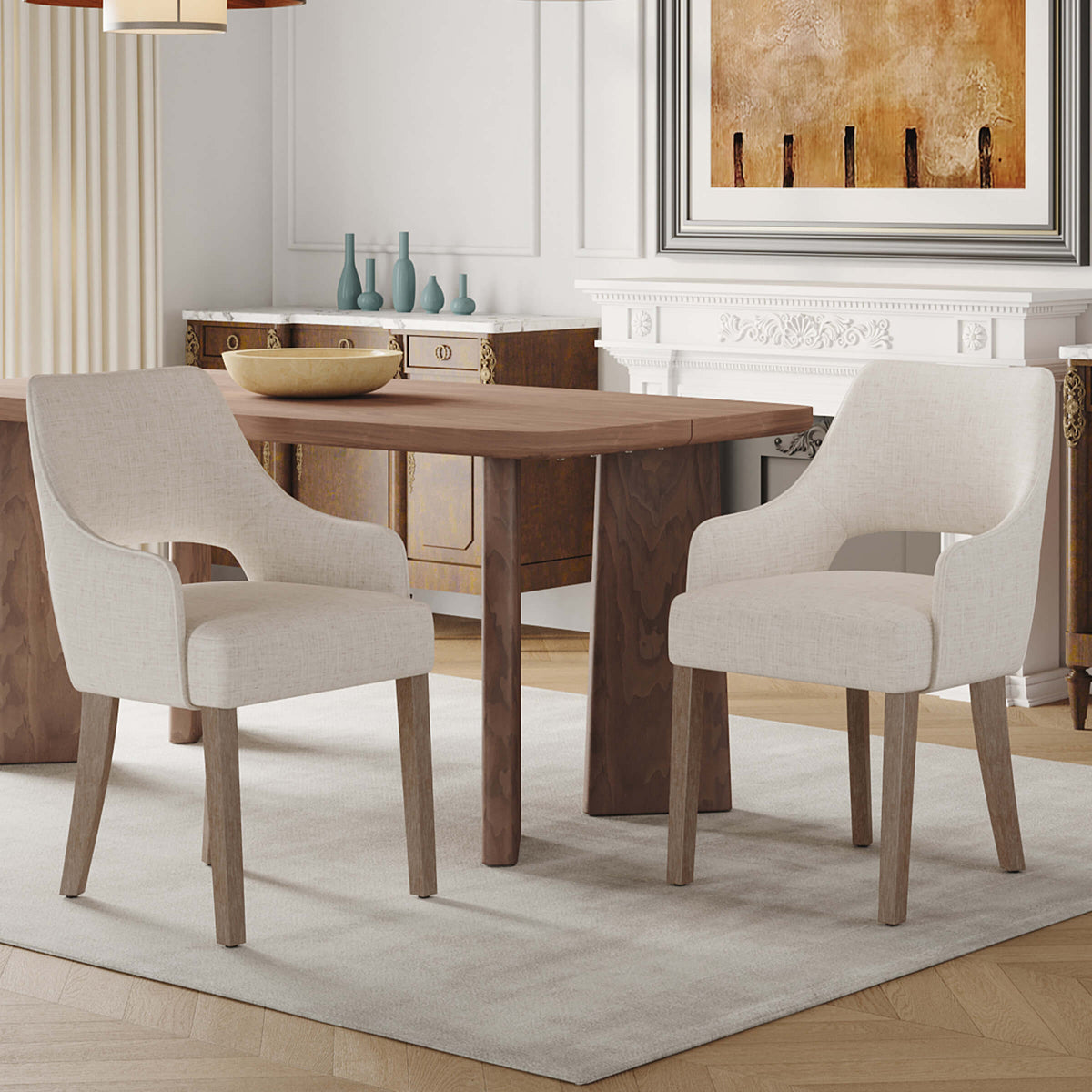 Aurelle™ — Bring Sculpted Comfort & Modern Elegance to Your Dining Space