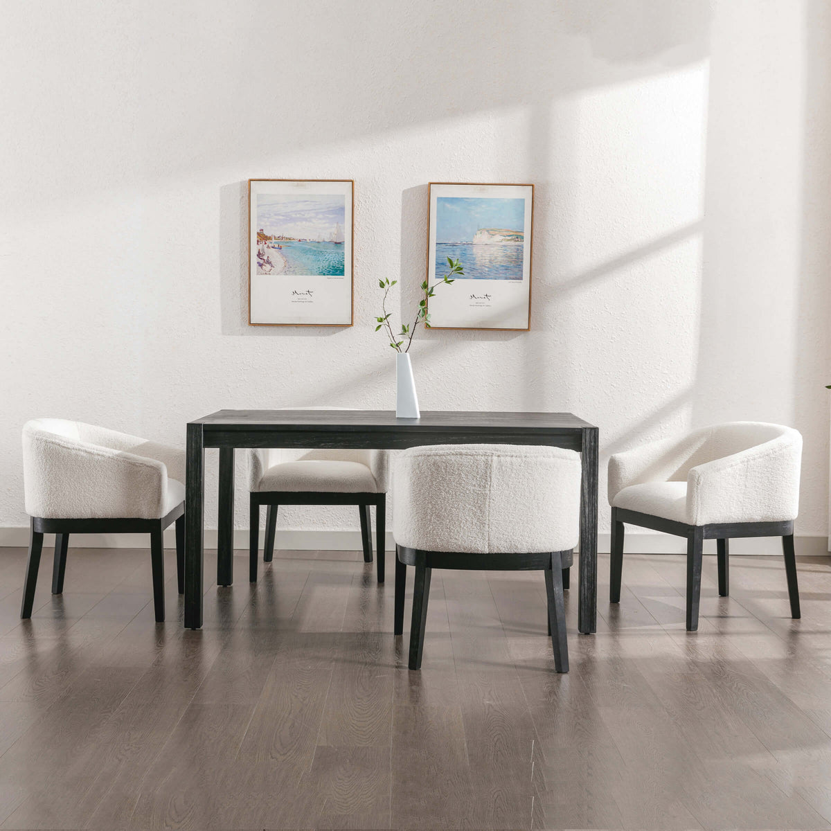 Barrelle™ — Bring Cozy Farmhouse Comfort & Curved Elegance to Your Dining Space