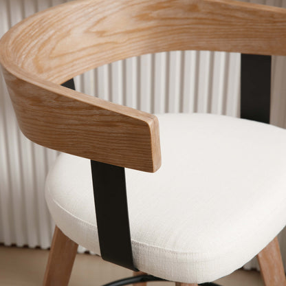 Wynora™ — Add 360° Swivel Comfort & Warm Wood Style to Your Kitchen Counter