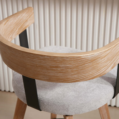 Wynora™ — Add 360° Swivel Comfort & Warm Wood Style to Your Kitchen Counter