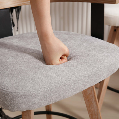 Wynora™ — Add 360° Swivel Comfort & Warm Wood Style to Your Kitchen Counter