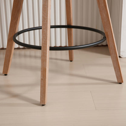 Wynora™ — Add 360° Swivel Comfort & Warm Wood Style to Your Kitchen Counter