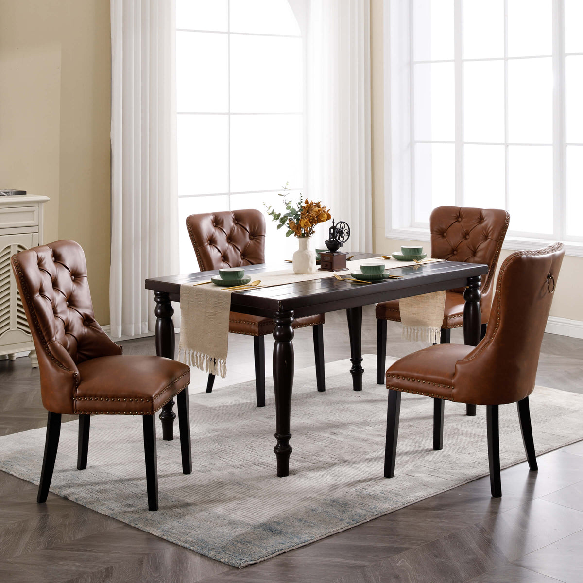 Tuftora™ — Bring Refined Mid-Century Comfort & Timeless Style to Your Dining Space