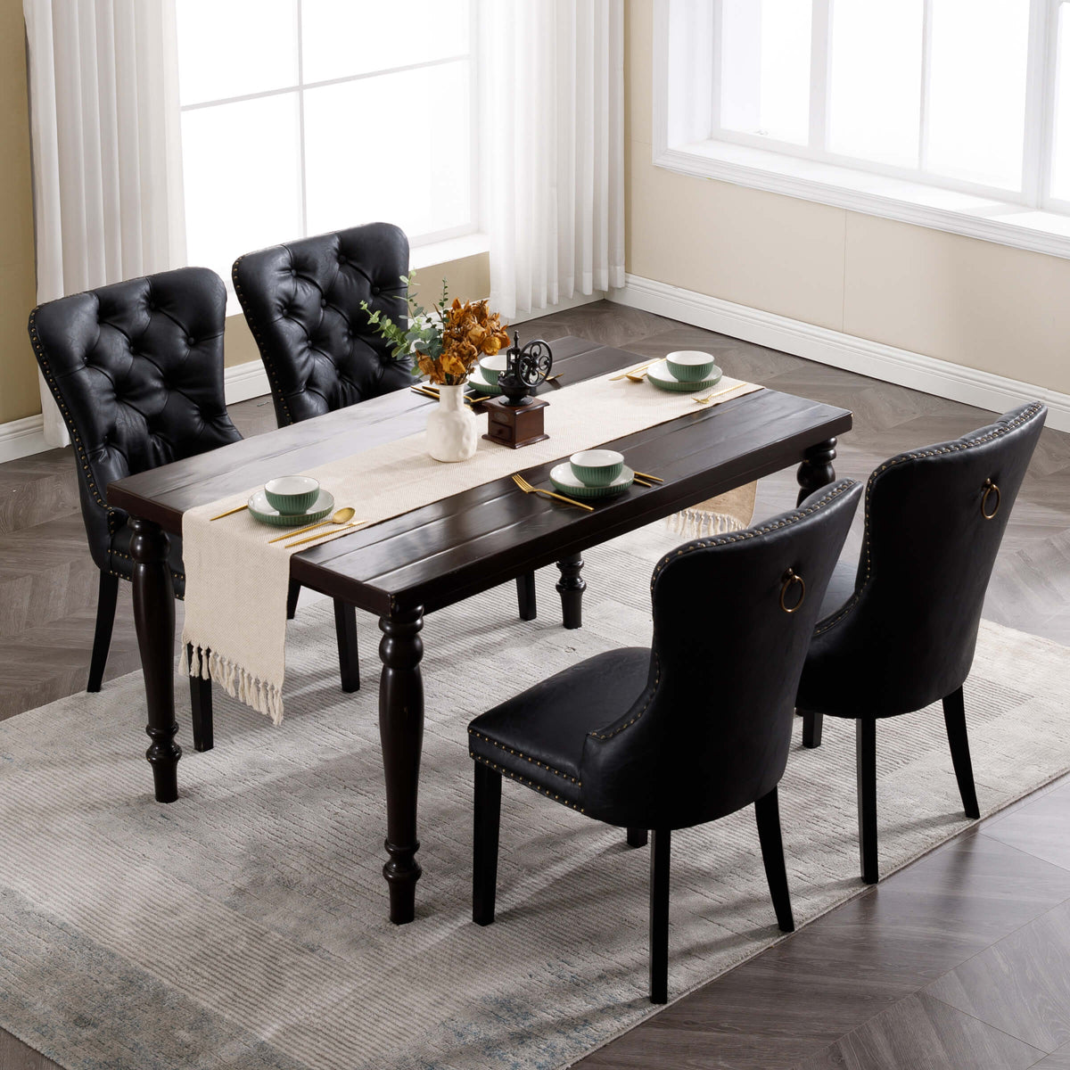 Tuftora™ — Bring Refined Mid-Century Comfort & Timeless Style to Your Dining Space