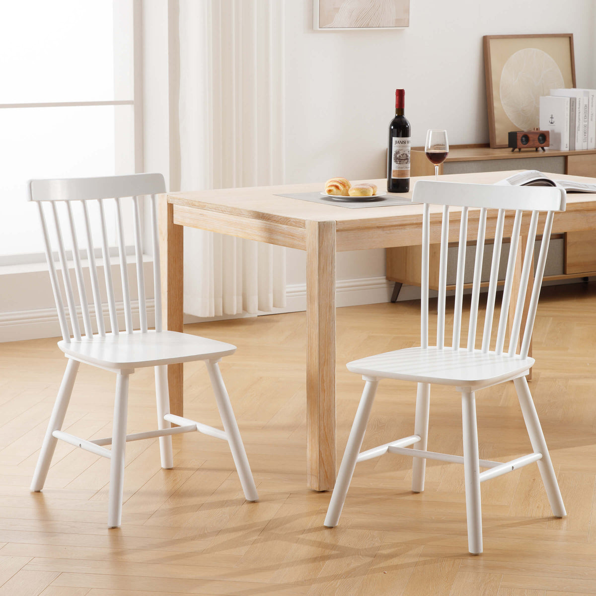 Wyndelle™ — Bring Timeless Windsor Style & Solid Wood Comfort to Your Dining Space