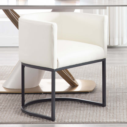 Veloura™ — Add Glamorous Comfort & Curved Elegance to Your Dining Space