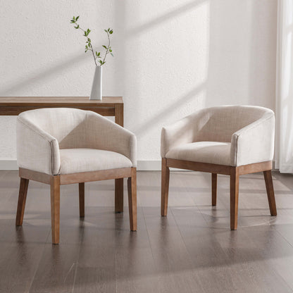 Barrelle™ — Bring Cozy Farmhouse Comfort & Curved Elegance to Your Dining Space