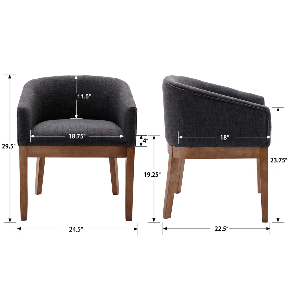 Barrelle™ — Bring Cozy Farmhouse Comfort & Curved Elegance to Your Dining Space