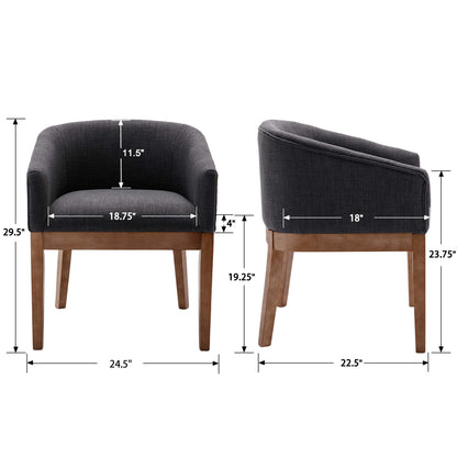 Barrelle™ — Bring Cozy Farmhouse Comfort & Curved Elegance to Your Dining Space