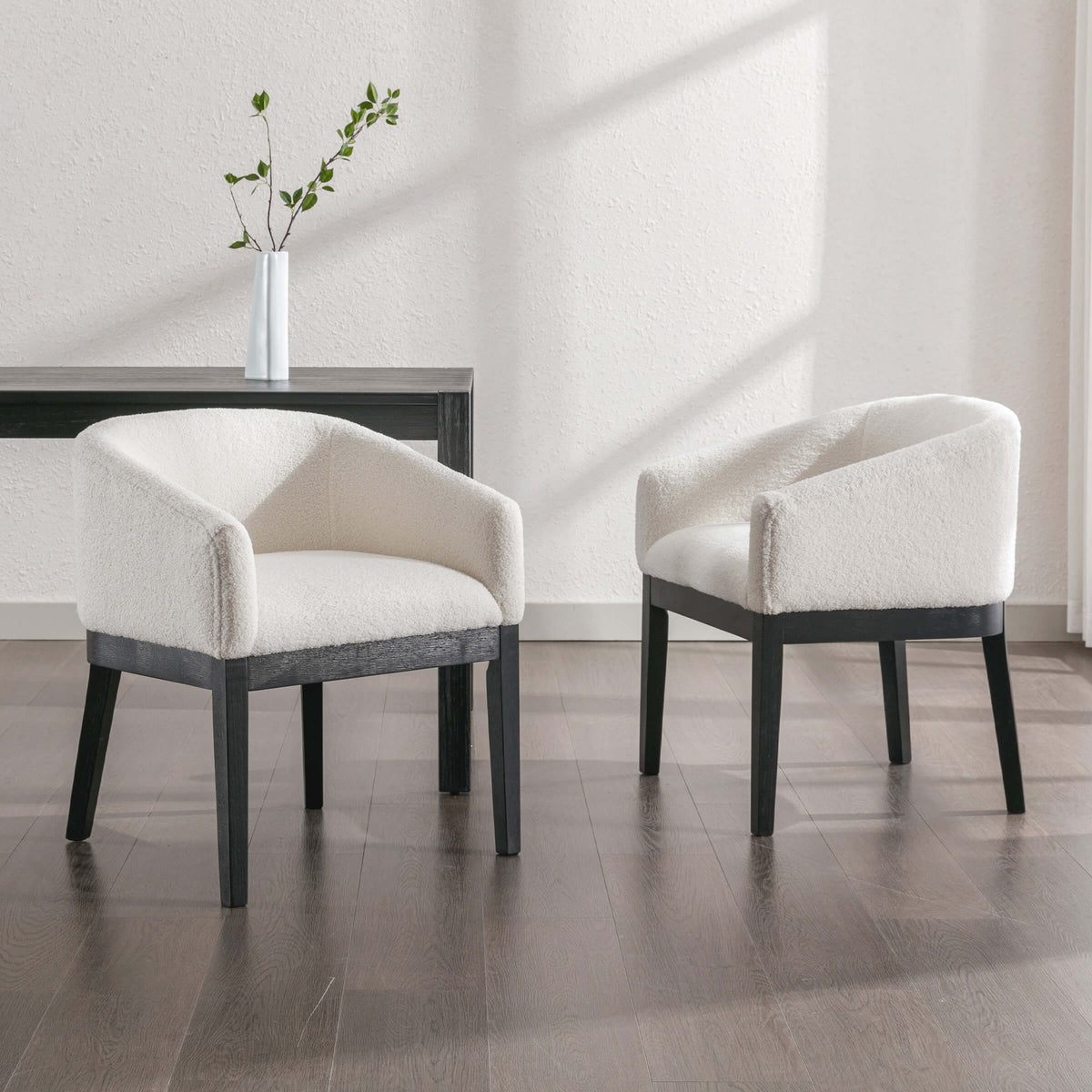 Barrelle™ — Bring Cozy Farmhouse Comfort & Curved Elegance to Your Dining Space