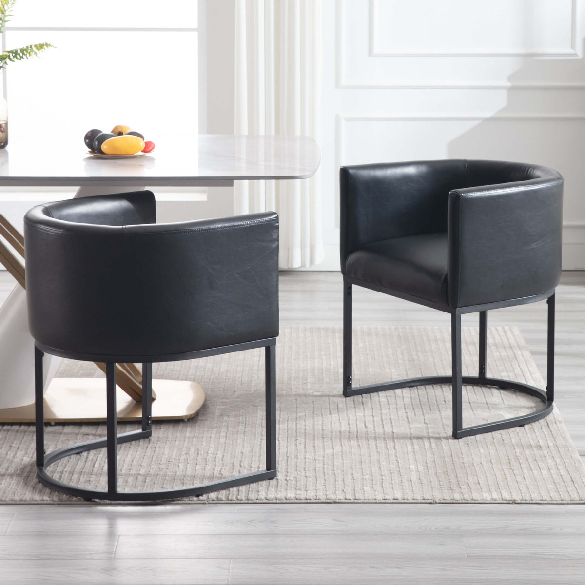 Veloura™ — Add Glamorous Comfort & Curved Elegance to Your Dining Space
