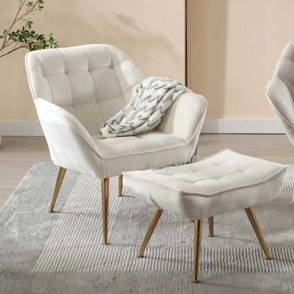 Lunessa™ — Create a Cozy Reading Corner With a Soft Sherpa Chair & Matching Ottoman