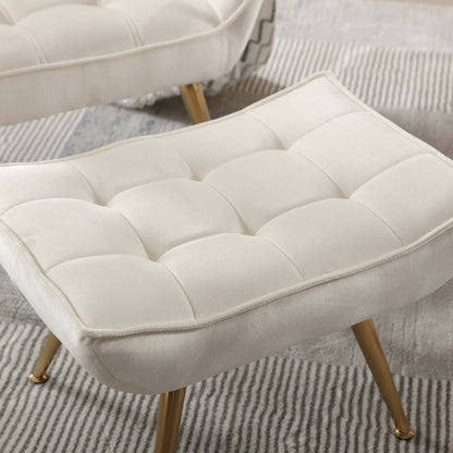 Lunessa™ — Create a Cozy Reading Corner With a Soft Sherpa Chair & Matching Ottoman