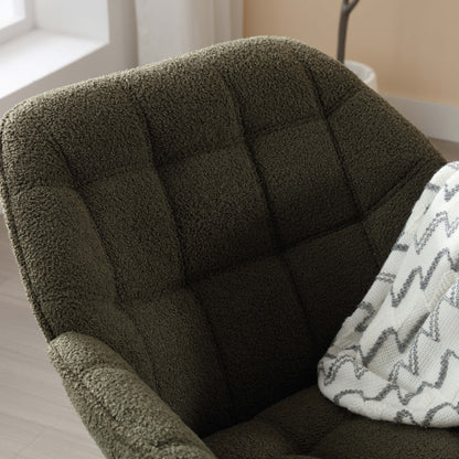 Lunessa™ — Create a Cozy Reading Corner With a Soft Sherpa Chair & Matching Ottoman