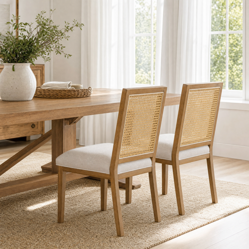 Canevia™ — Bring Natural Texture & Modern Farmhouse Comfort to Your Dining Space