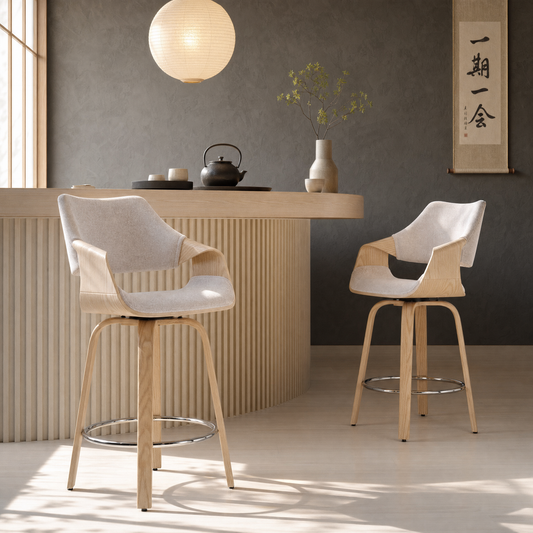 Swivelle™ — Add 360° Comfort & Modern Barrel Style to Your Kitchen Counter