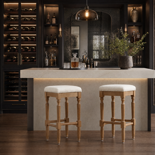 Saddora™ — Add Comfortable Counter Seating With Classic Saddle Style