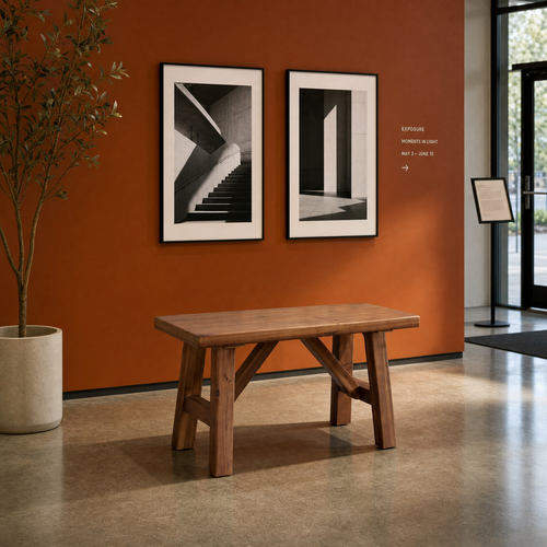 Walvora™ — Add Warm, Natural Seating to Any Room With Solid Wood Simplicity