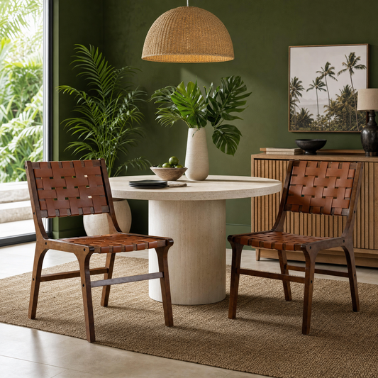 Weavora™ — Bring Warm, Modern Comfort to Your Dining Space With Woven Seating