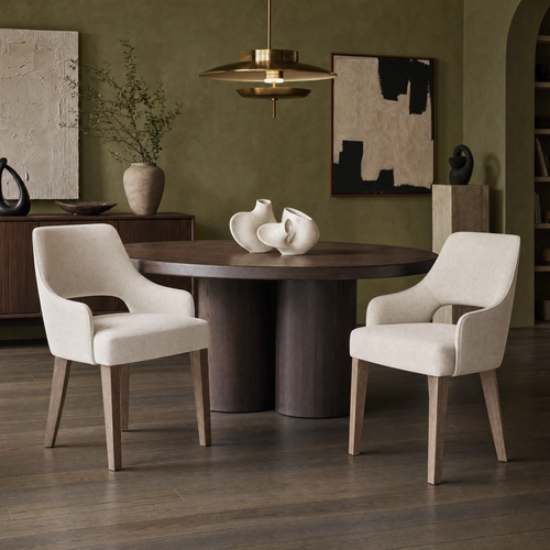 Aurelle™ — Bring Sculpted Comfort & Modern Elegance to Your Dining Space